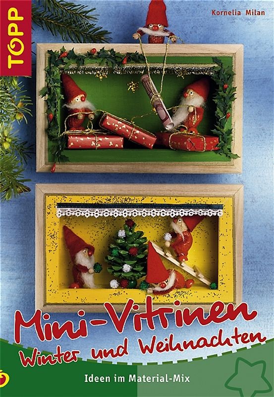 Mini-Vitrinen Winter-Weihnachten