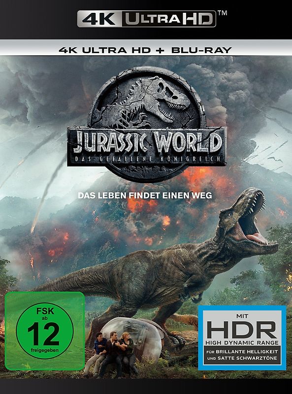 Jurassic World: Das gefallene Königreich [inkl. Blu-ray] 4K Ultra HD Blu-ray