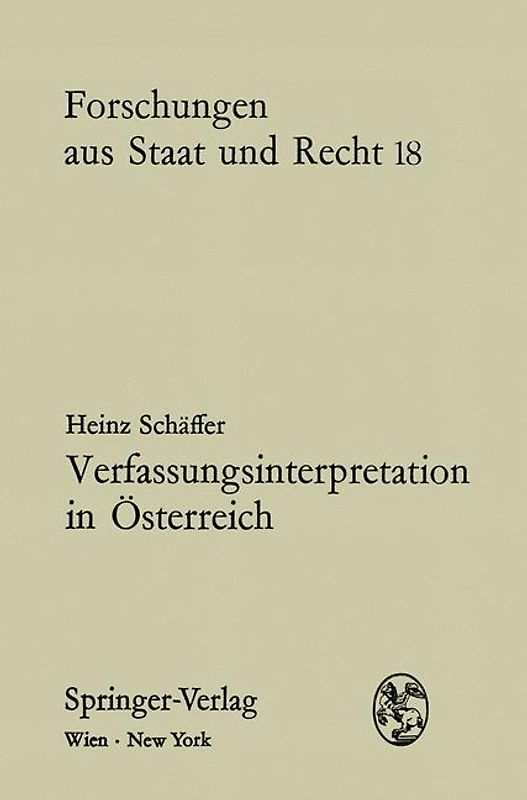 Verfassungsinterpretation in Österreich