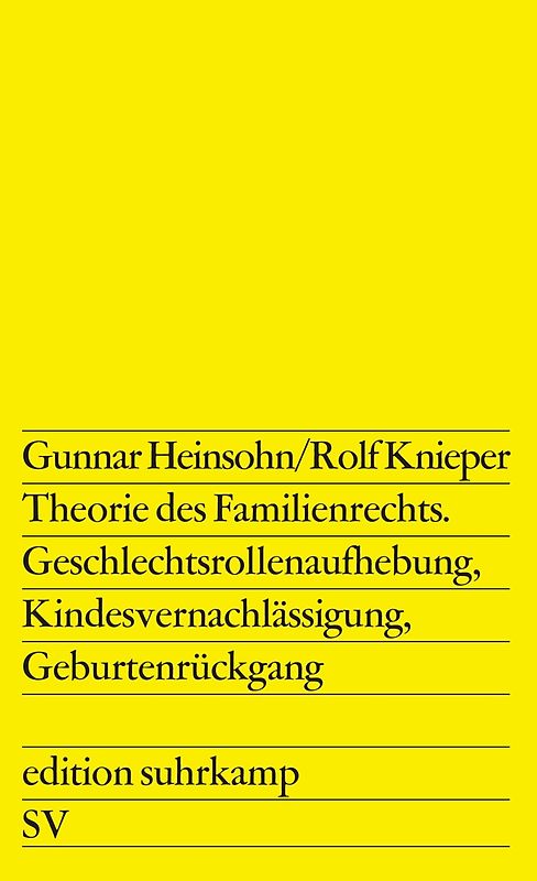 Theorie des Familienrechts