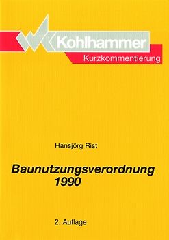 Baunutzungsverordnung 1990