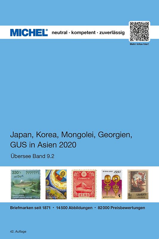 Japan, Korea, Mongolei, GUS in Asien 2020