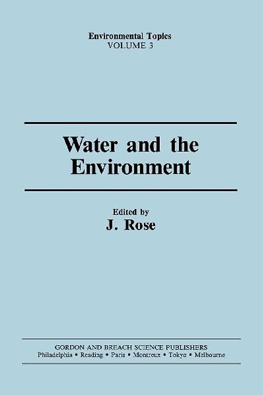 Water and the Environment