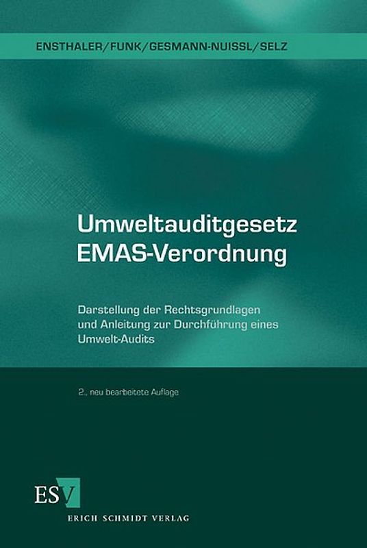 Umweltauditgesetz / EMAS-Verordnung