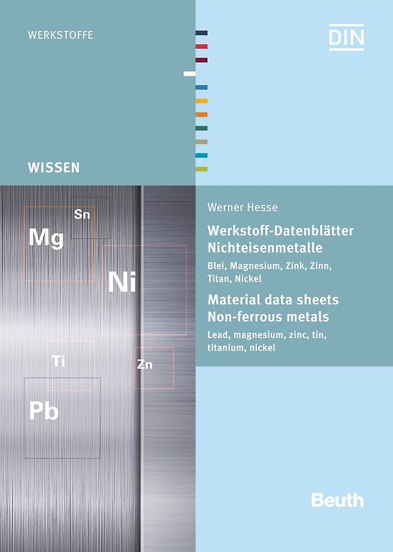Werkstoff-Datenblätter - Nichteisenmetalle - Buch mit E-Book