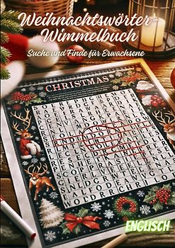 Weihnachtswörter-Wimmelbuch