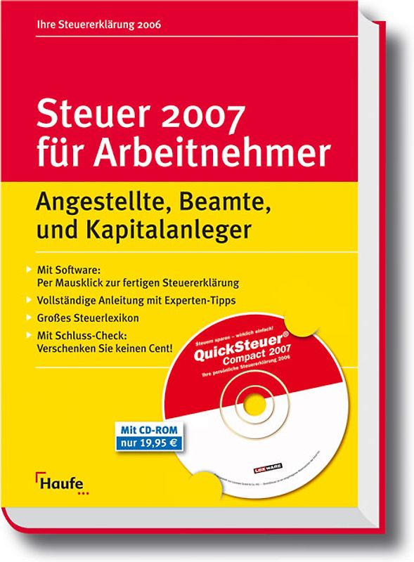 Steuer 2007 für Arbeitnehmer