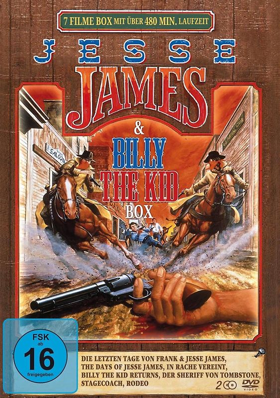 Jesse James & Billy the Kid Box DVD