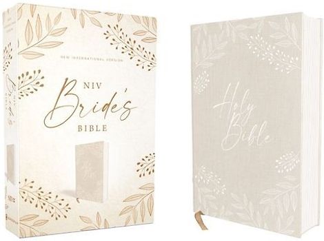 Niv, Bride's Bible, Cloth Over Board, Cream, Red Letter, Comfort Print