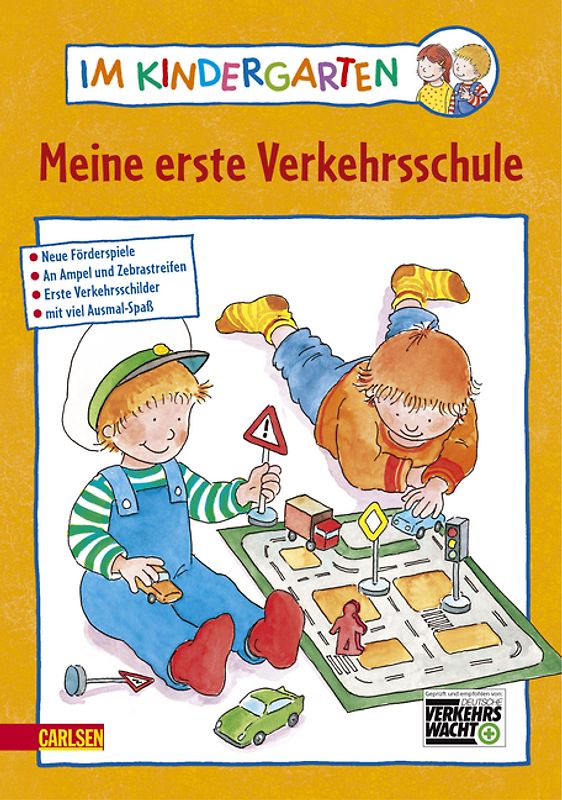 Im Kindergarten: Meine erste Verkehrsschule