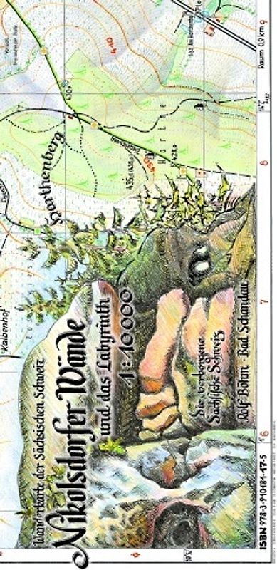 Nikolsdorfer Wände und das Labyrinth 1:10000