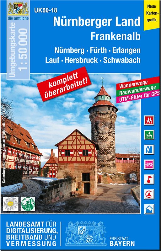 UK50-18 Nürnberger Land, Frankenalb