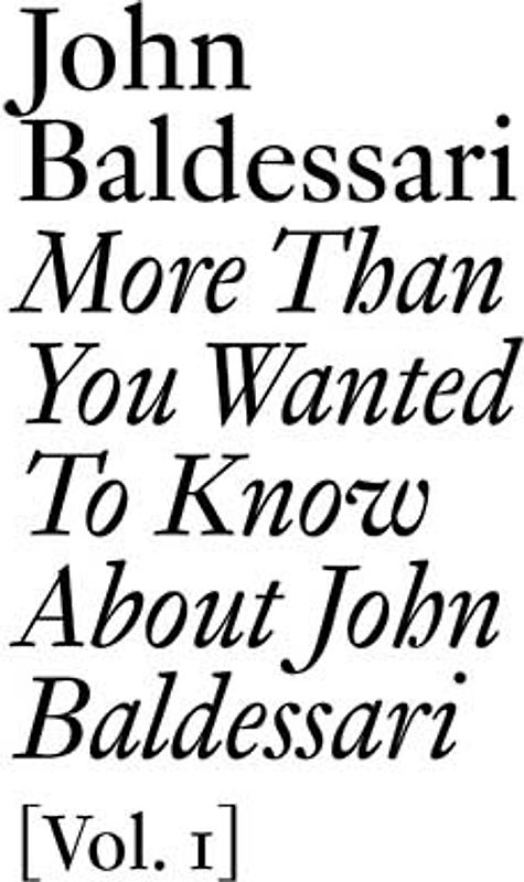 John Baldessari