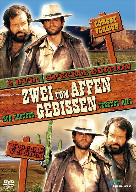 Zwei vom Affen gebissen SE Western + Comedy Edition DVD