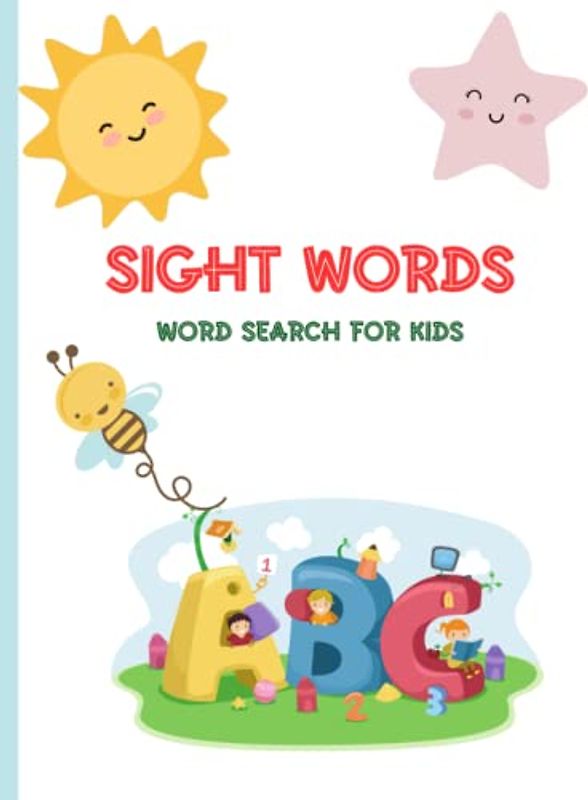 Sight Words Word Search for Kids