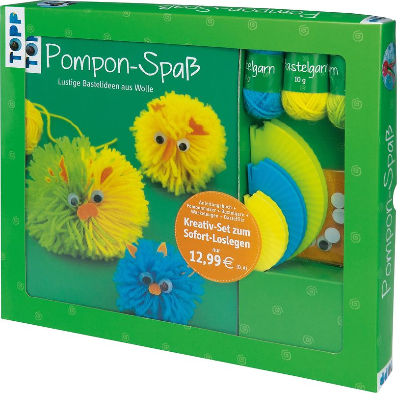 Kreativ-Set Pompon-Spaß