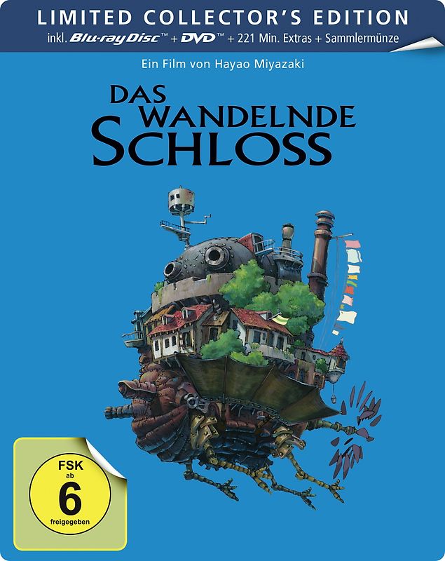 Das wandelnde Schloss [Limited Collector's Edition, + DVD] Blu-ray Disc