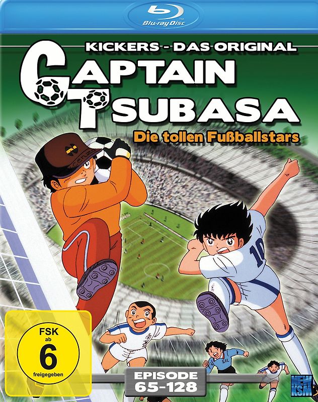 Captain Tsubasa: Die tollen Fußballstars - Volume 2 (Episoden 65-128) Blu-ray Disc