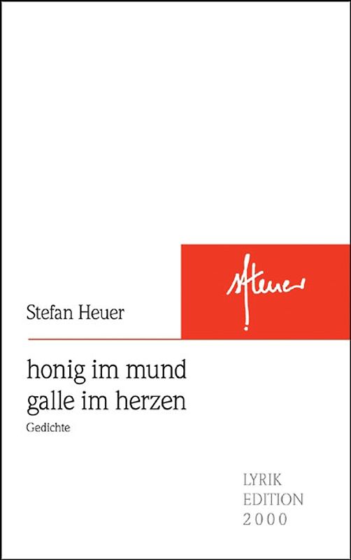 honig im mund - galle im herzen