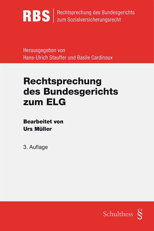 Rechtsprechung des Bundesgerichts zum ELG