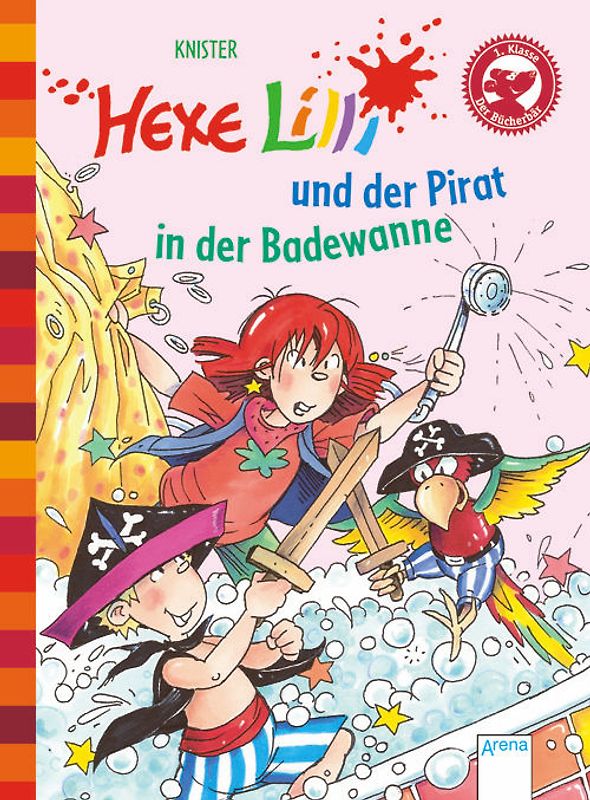 Hexe Lilli und der Pirat in der Badewanne
