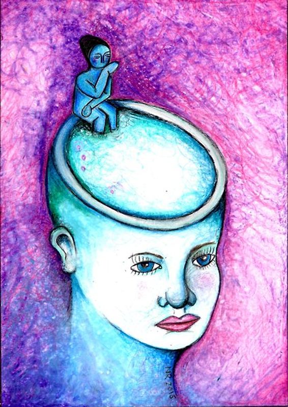 Der Feind, der in meinem Köpfchen hockt