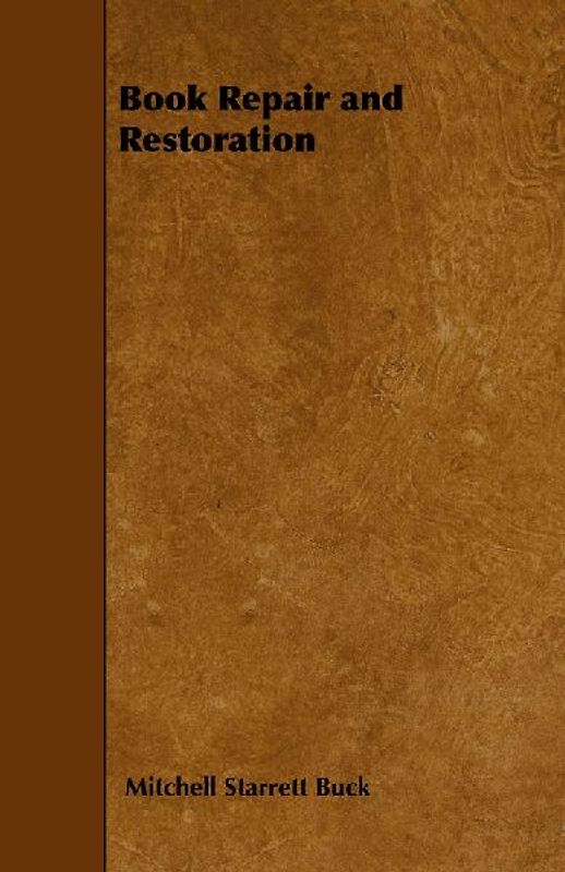 Book Repair and Restoration