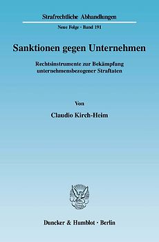 Sanktionen gegen Unternehmen.