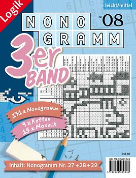Nonogramm 3er-Band Nr. 8