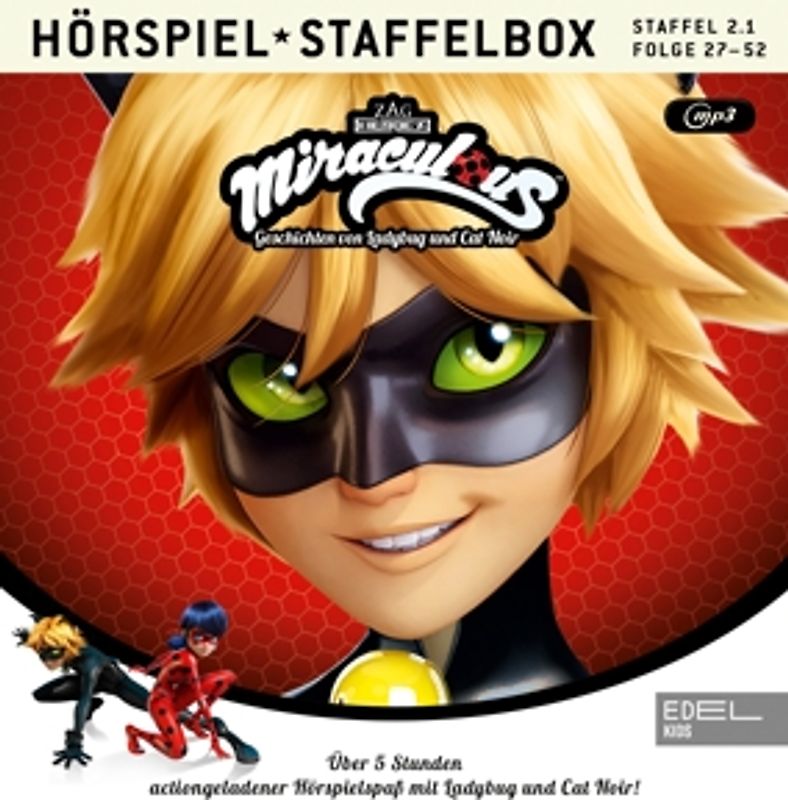 Miraculous-Staffelbox 2.1,Folge 1-13-Hörspiel