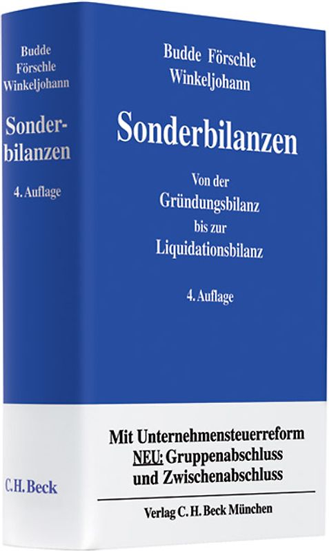 Sonderbilanzen