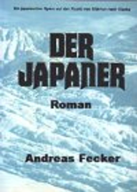 Der Japaner. Roman
