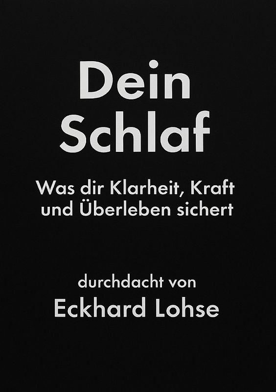 Dein Schlaf