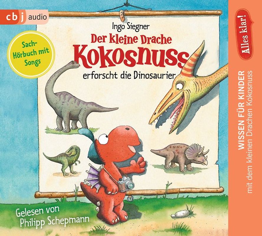 Alles klar! Der kleine Drache Kokosnuss erforscht... Die Dinosaurier