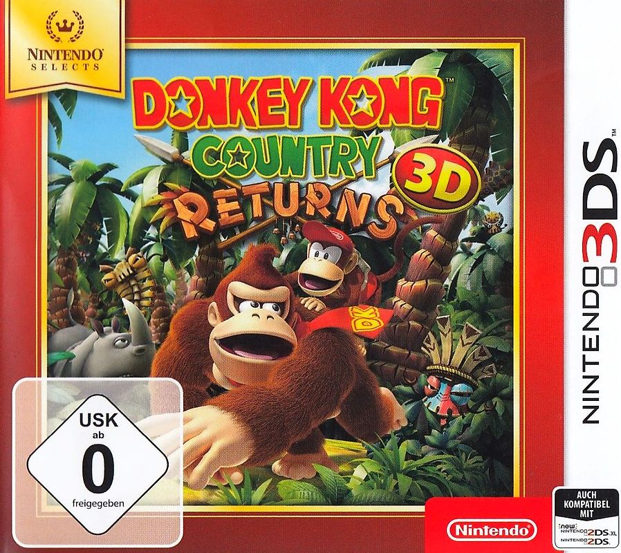 Donkey Kong Country Returns 3D [Nintendo Selects] Nintendo 3DS