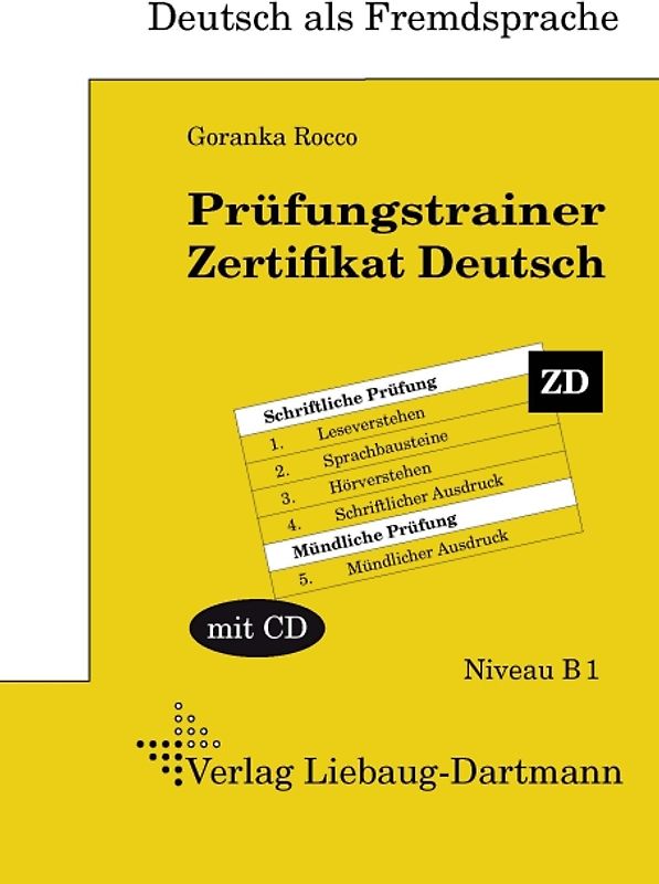 Prüfungstrainer Zertifikat Deutsch