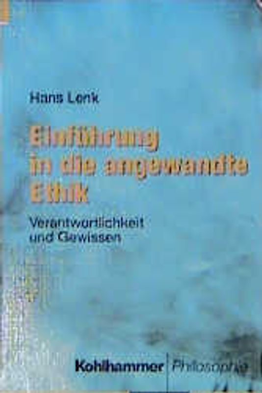 Einführung in die angewandte Ethik