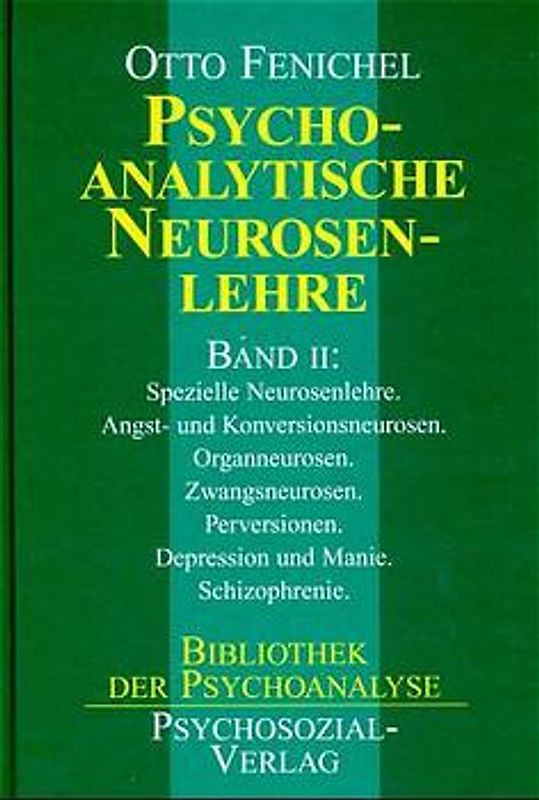 Psychoanalytische Neurosenlehre