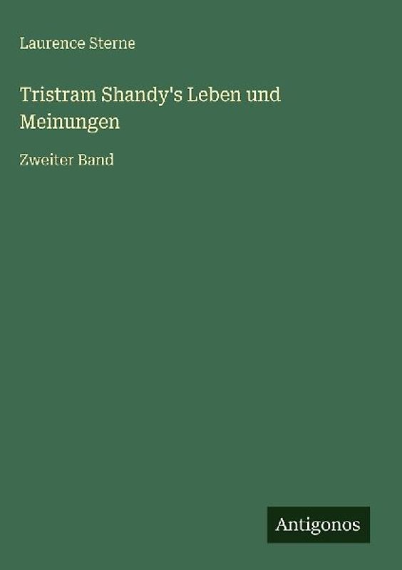 Tristram Shandy's Leben und Meinungen