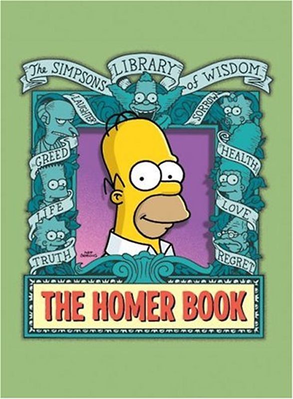 The Homer Book (Simpsons Library of Wisdom) - Matt Groening