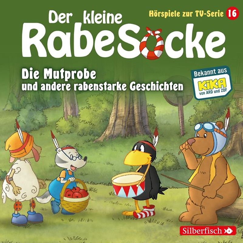 Die Mutprobe, Ein echter Krimi, Der geteilte Wald (Der kleine Rabe Socke - Hörspiele zur TV Serie 16)