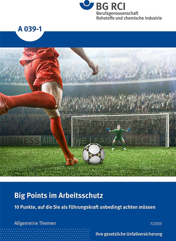 A 039-1 Big Points im Arbeitsschutz