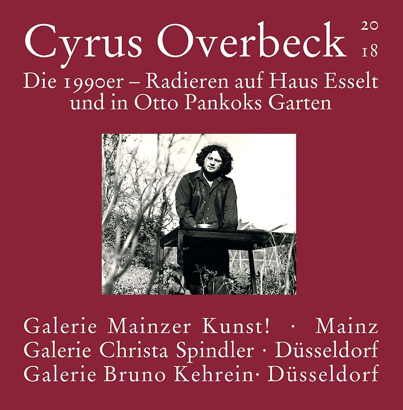 Die 1990er – Radieren auf Haus Esselt und in Otto Pankoks Garten