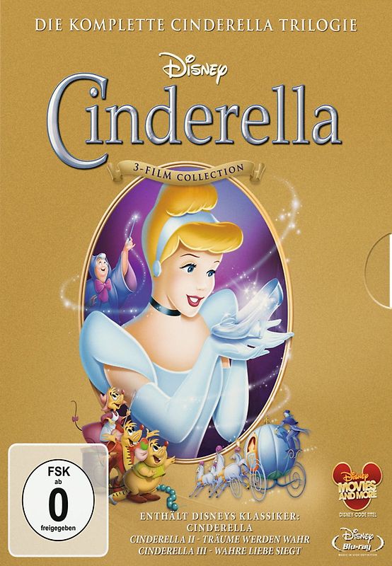 Cinderella [Diamond Edition, Trilogie] Blu-ray Disc