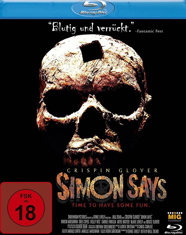 Simon Says Blu-ray Disc