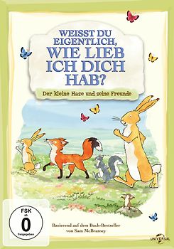 Weißt Du eigentlich, wie lieb ich Dich hab? - Der kleine Hase und seine Freunde DVD