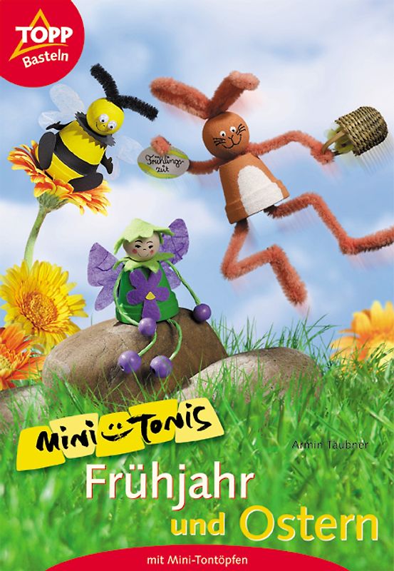 Mini-Tonis Frühjahr und Ostern. Frühjahrs- und Osterdekoration aus Mini-Tontöpfen