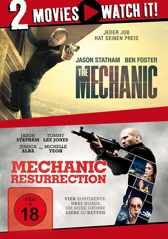 The Mechanic / Mechanic: Resurrection [2 DVDs] DVD