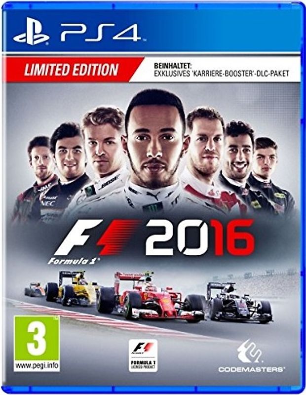 F1 2016 [Limited Edition, Internationale Version] PlayStation 4
