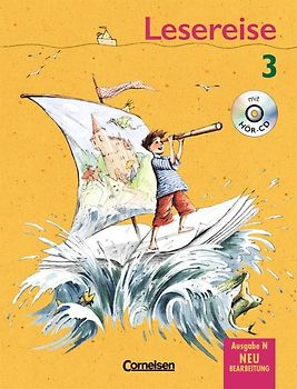 Lesereise. Ausgabe N / 3. Schuljahr - Schülerbuch mit Hör-CD